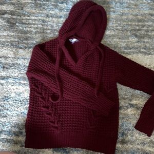 Hooded sweater